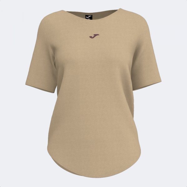 SOFT SHORT SLEEVE T-SHIRT BEIGE