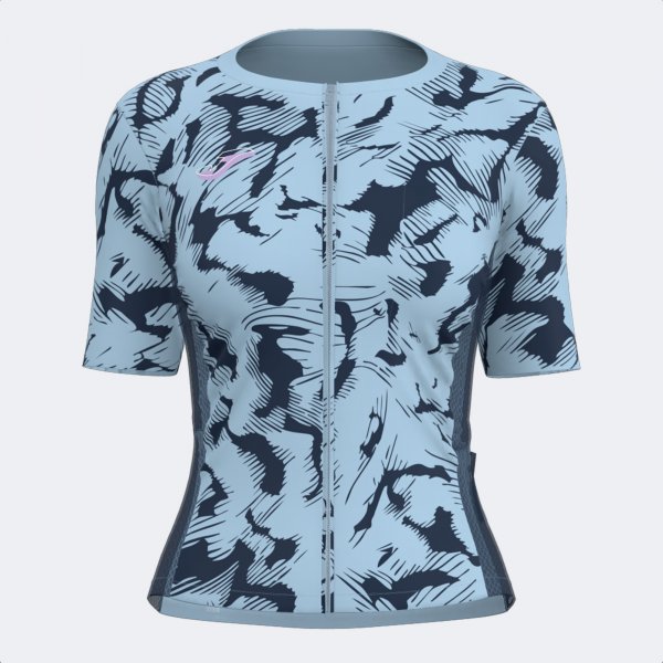 CRONO CYCLING JERSEY SKY BLUE NAVY BLUE