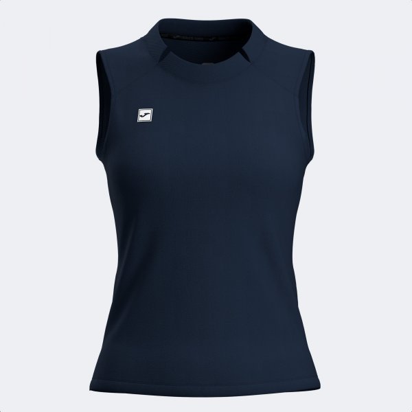 GOLF SLEEVELESS SHIRT NAVY BLUE