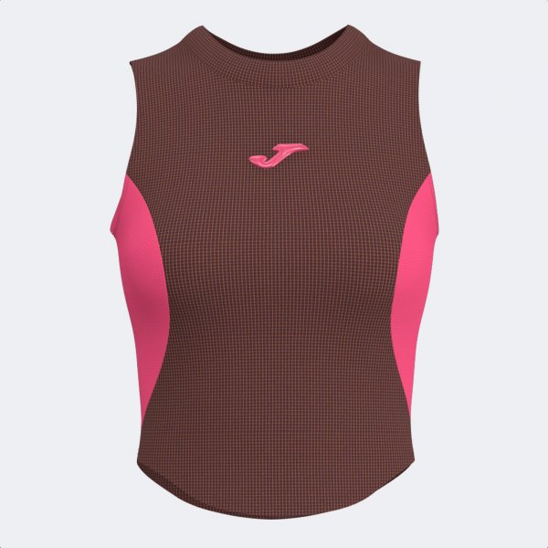R-CITY SLEEVELESS SHIRT BROWN