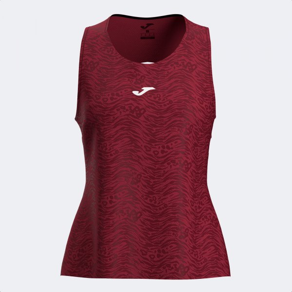 CHALLENGE SLEEVELESS SHIRT BURGUNDY