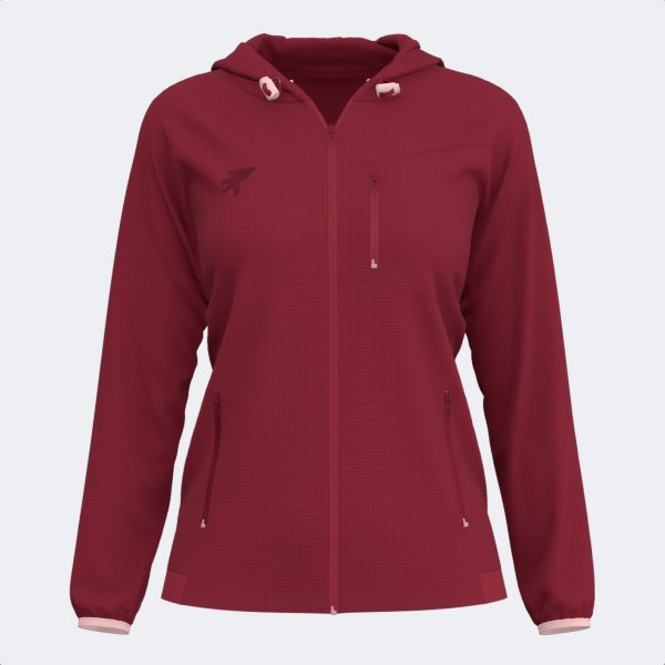EXPLORER ZIP-UP HOODIE RED