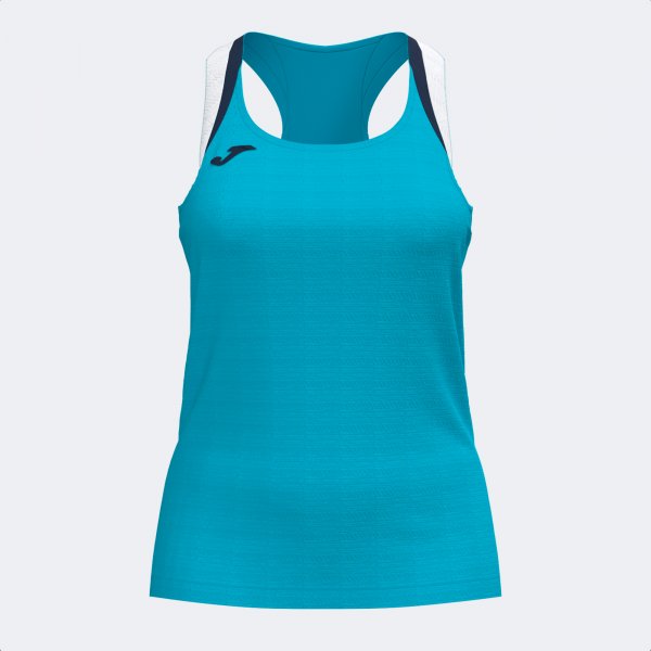 TERRA TANK TOP FLUOR TURQUOISE DARK NAVY