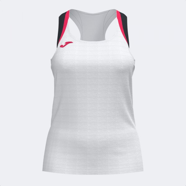 TERRA TANK TOP WHITE FUCHSIA