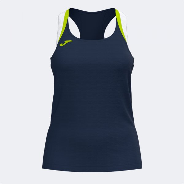 TERRA TANK TOP DARK NAVY LIME