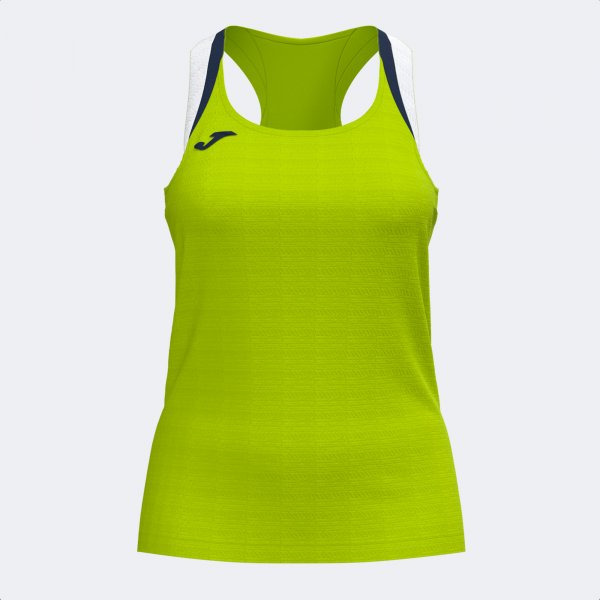 TERRA TANK TOP LIME DARK NAVY
