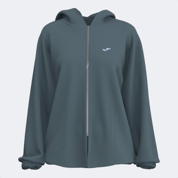 SOFT ZIP-UP HOODIE BLUE