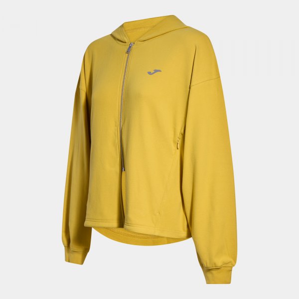 SOFT ZIP-UP HOODIE YELLOW