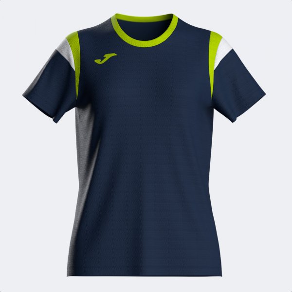 TERRA SHORT SLEEVE T-SHIRT DARK NAVY LIME