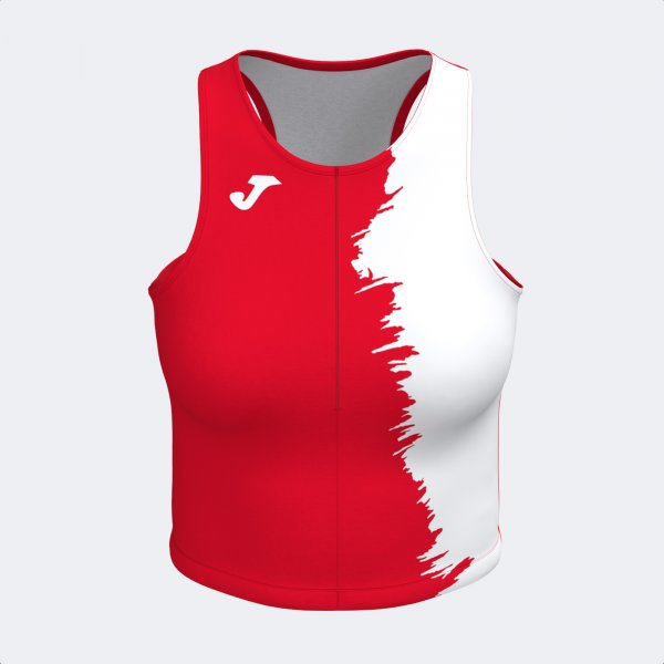 PICASHO TOP RED WHITE