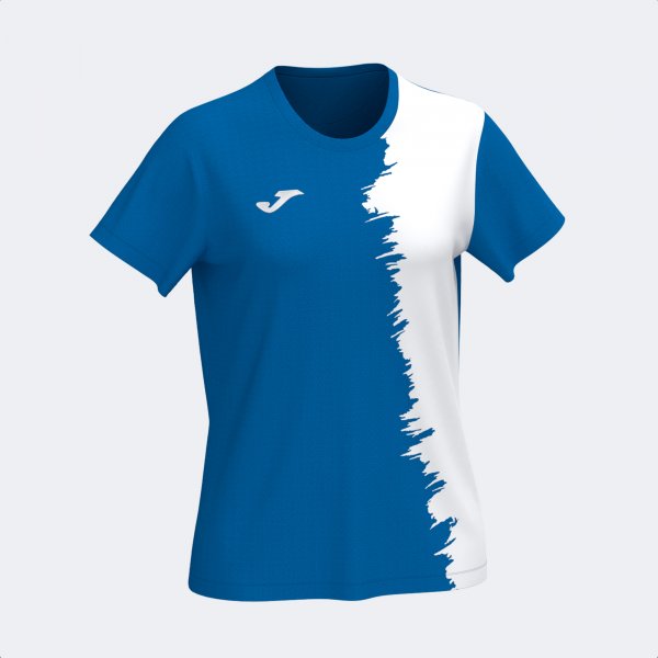 PICASHO SHORT SLEEVE T-SHIRT ROYAL BLUE WHITE