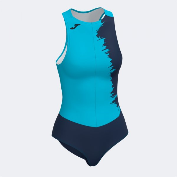 PICASHO BODYSUIT FLUOR TURQUOISE DARK NAVY