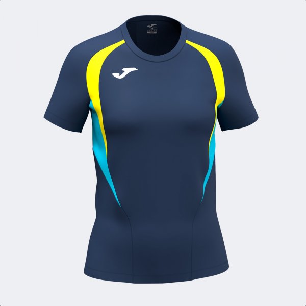 CHAMPIONSHIP 20 SHORT SLEEVE T-SHIRT DARK NAVY FLUOR YELLOW