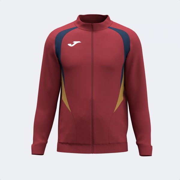 CHAMPIONSHIP 20 FULL ZIP SWEATSHIRT DARK RED DARK NAVY