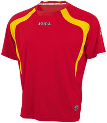 SHIRT CHAMPIONSHIP S/S RED YELLOW