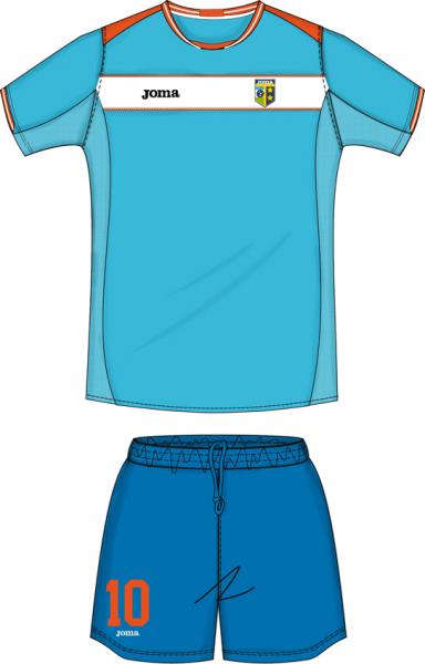 JUNIOR SET (SHIRT+SHORT) ROYAL-NAVY