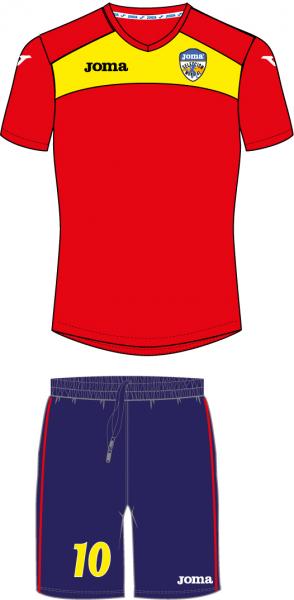 RED-NAVY JR S/S SET