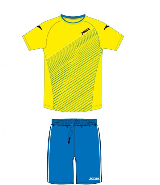 YELLOW-ROYAL JR S/S SET