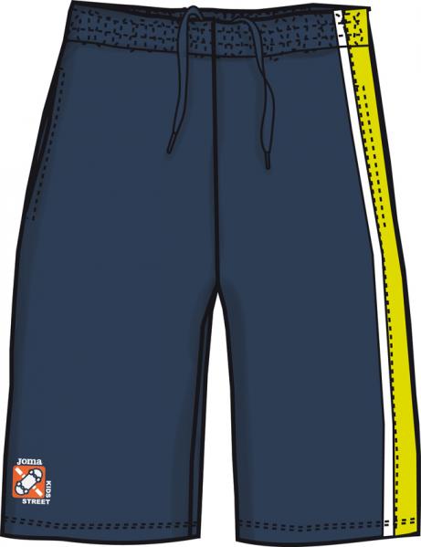 SUMMER SET NAVY-LIME BERMUDA