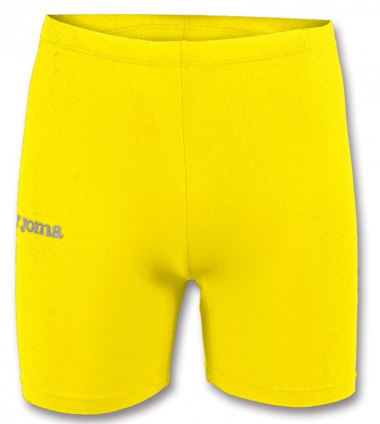 LYCRA WARMER SHORTS YELLOW