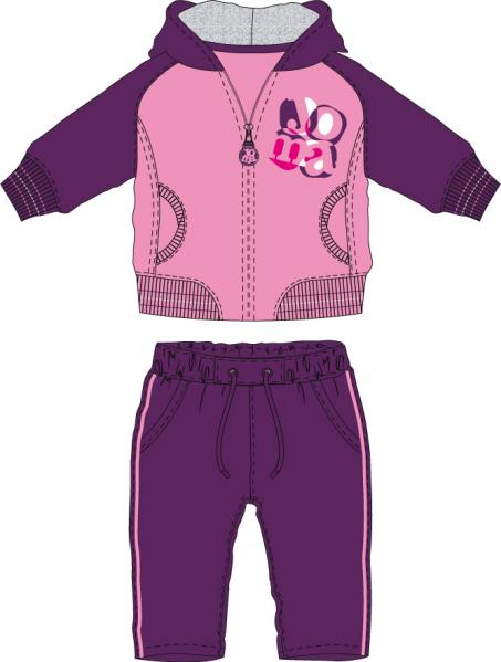 BABY COLLECTION PURPLE TRACKSUIT