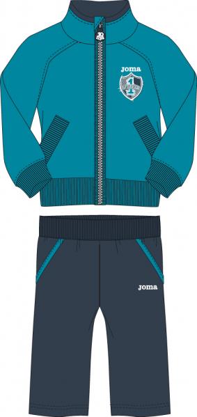 BABY COLLECTION TURQ.-NAVY TRACKSUIT