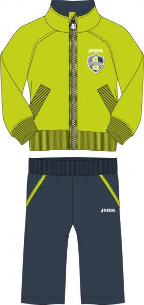 BABY COLLECTION GREEN-NAVY TRACKSUIT