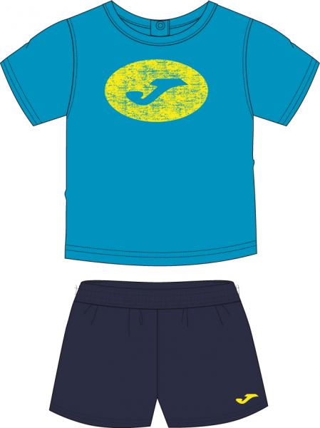 ROYAL-GREY BABY S/S SET