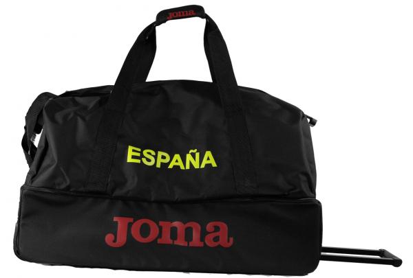 TROLLEY RUNNING BAG  BLACK-RED-YELLOW