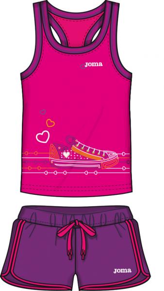 PINK CLUB SET (SHIRT+SHORT) PINK
