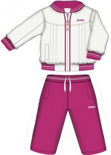 PINK CLUB WHITE-PINK TRACKSUIT