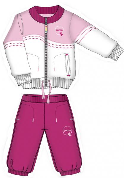 PINK CLUB WHITE/PINK TRACKSUIT