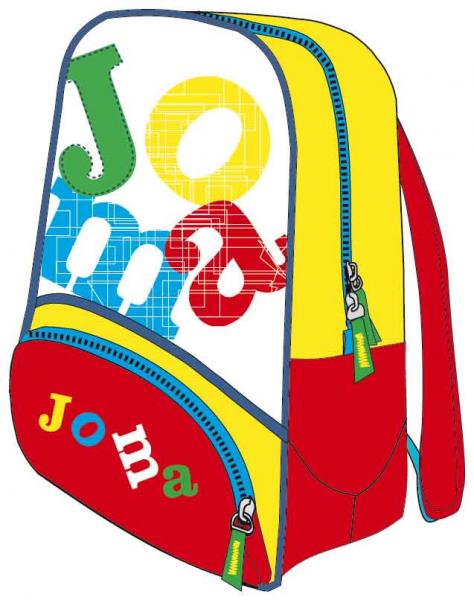BACKPACK BABY YELLOW RED