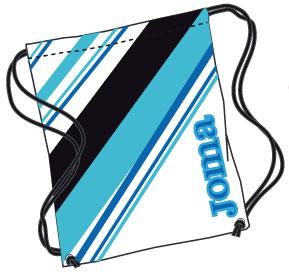 WHITE/BLUE SMALL BAG 