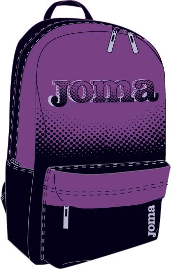 BLACK-PURPLE RUSCKSACK
