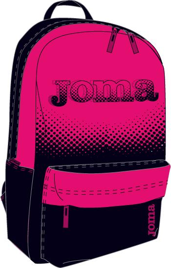 BLACK-FUCHSIA RUSCKSACK