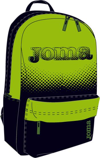 BLACK-GREEN RUSCKSACK