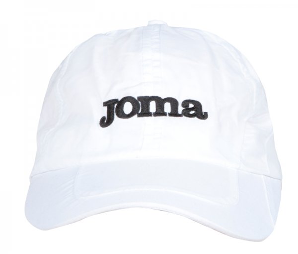 WHITE TENNIS CAP -JOMA LOGO-