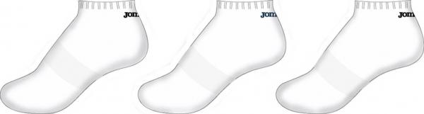 PACK 3 SOCKS JOMA UNISEX WHITE