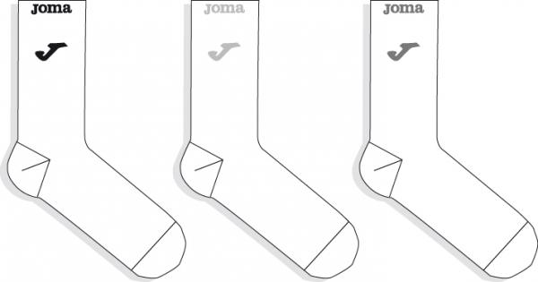 PACK 3 UNISEX WHITE SOCKS
