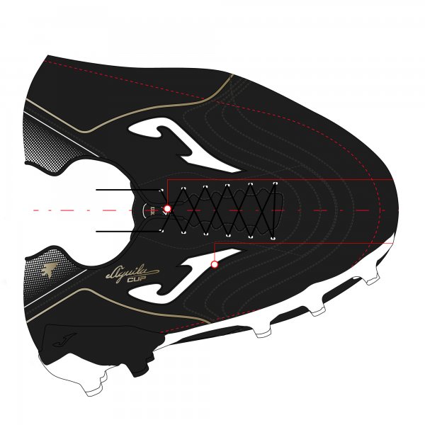AGUILA CUP 2601 BLACK SOFT GROUND