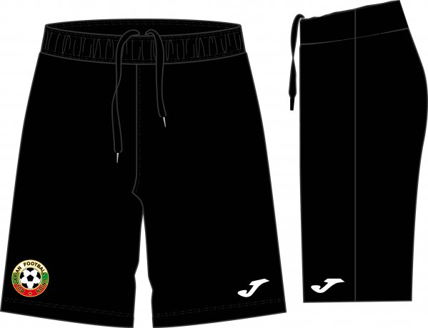 HOME GK SHORT BULGARIAN FOOTBALL UNION BLACK