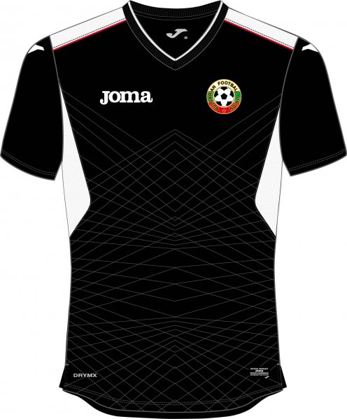 HOME GK SHIRT BULGARIAN FOOTBALL UNION S/S BLACK