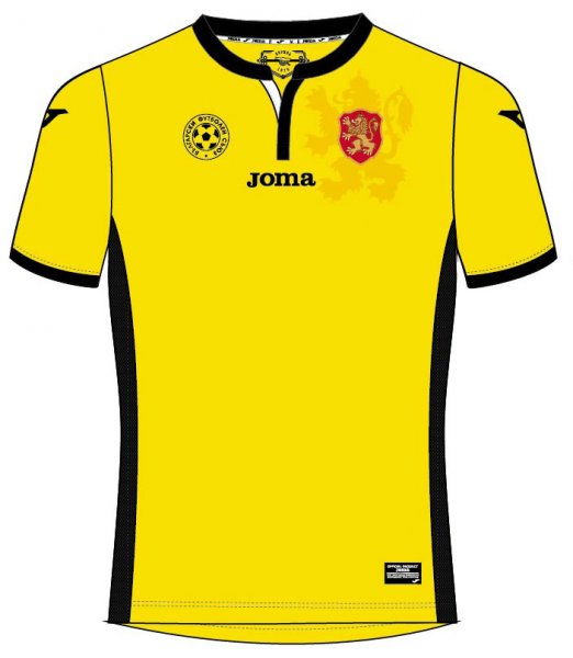 GOALKEEPER T-SHIRT BULGARIAN F.F. YELLOW S/S