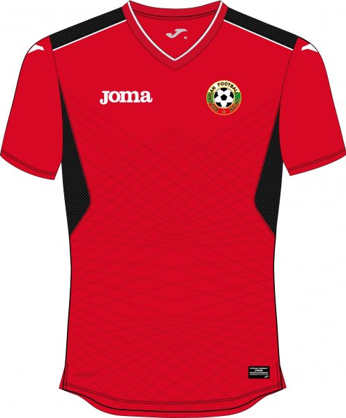 HOME GK SHIRT BULGARIAN FOOTBALL UNION S/S RED
