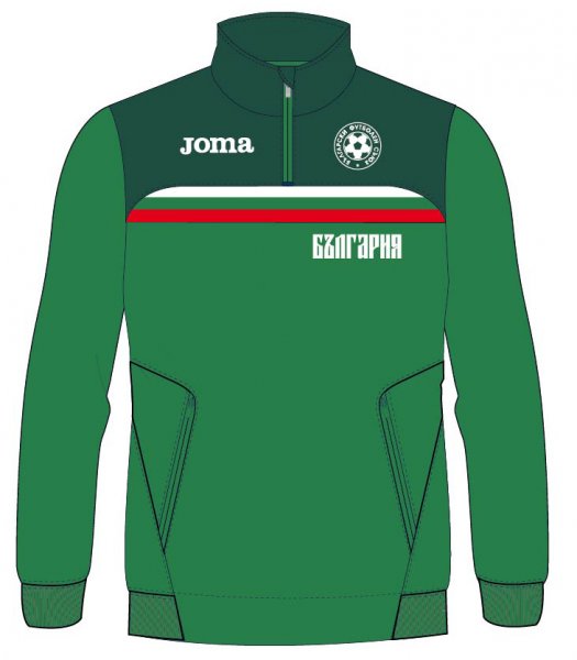 TRAINING SWEATSHIRT BULGARIAN F.F. GREEN