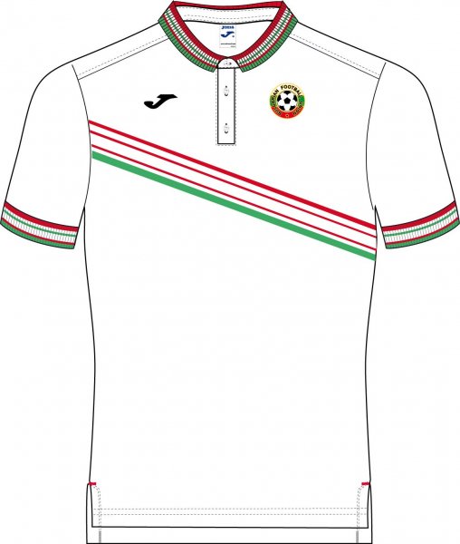 POLO BULGARIAN FOOTBALL UNION WHITE S/S