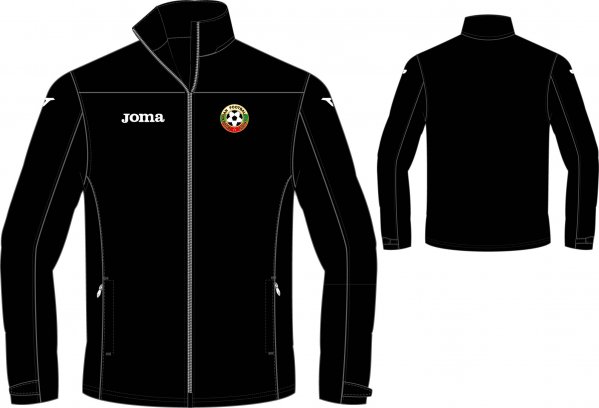 FREE TIME BULGARIAN FOOTBALL WINTER JACKET BLACK