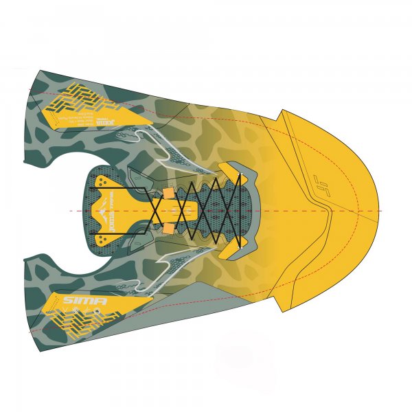 SIMA BAREFOOT 2628 ORANGE