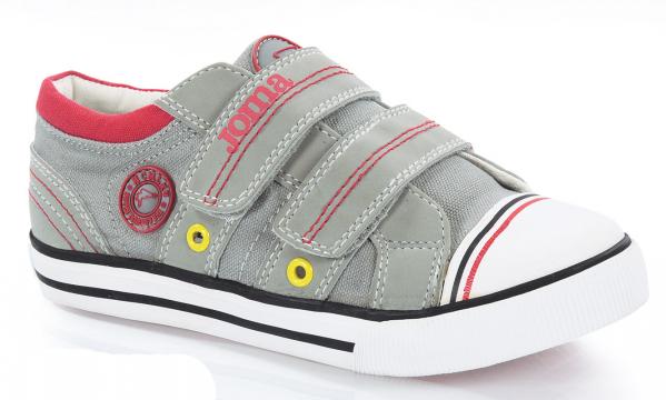 CASUAL KLARS JUNIOR GREY RED